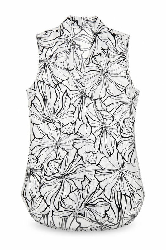 Womens UK Size 10 Debenhams White Basic Tank