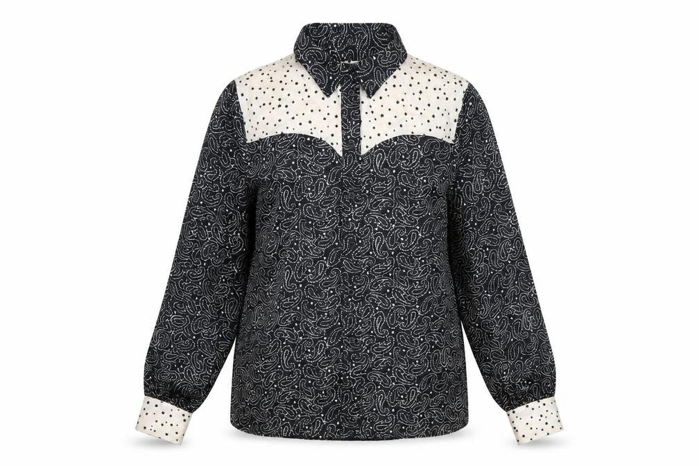 Womens UK Size 10 Topshop Black Basic Button-Up