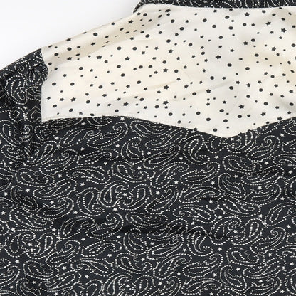 Womens UK Size 10 Topshop Black Basic Button-Up