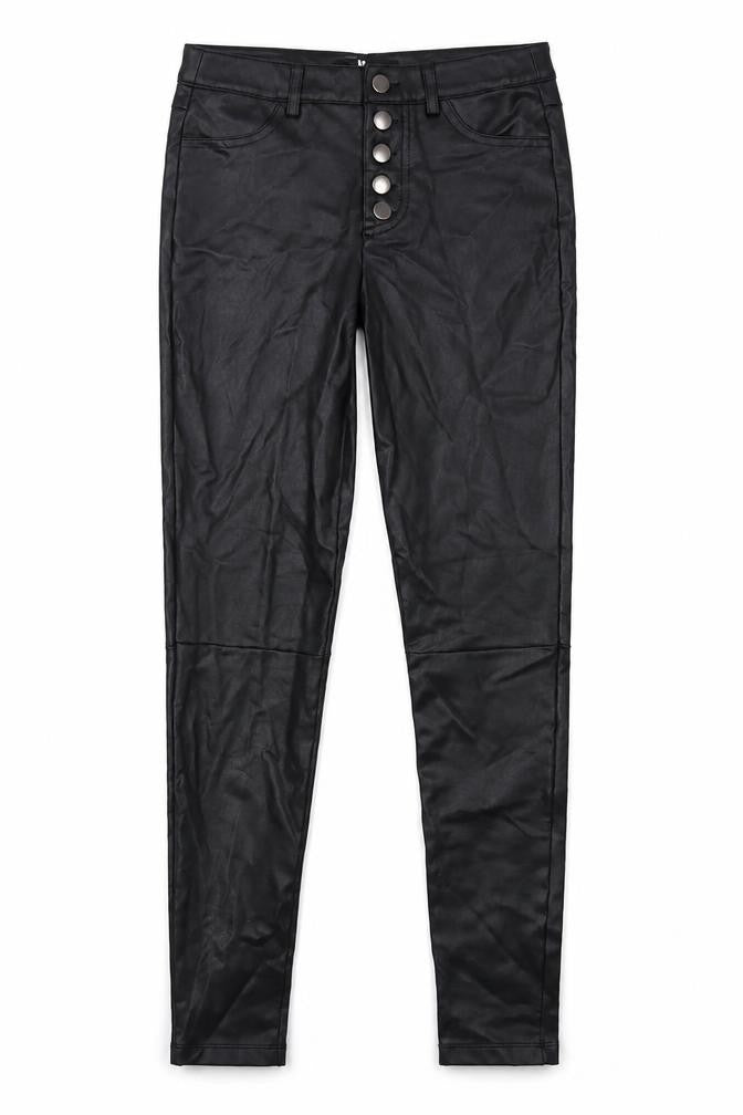 Womens UK Size 8 Very Regular Fit  Black Trousers