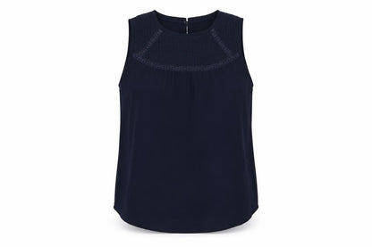 Womens UK Size XS LOFT Blue Basic Tank