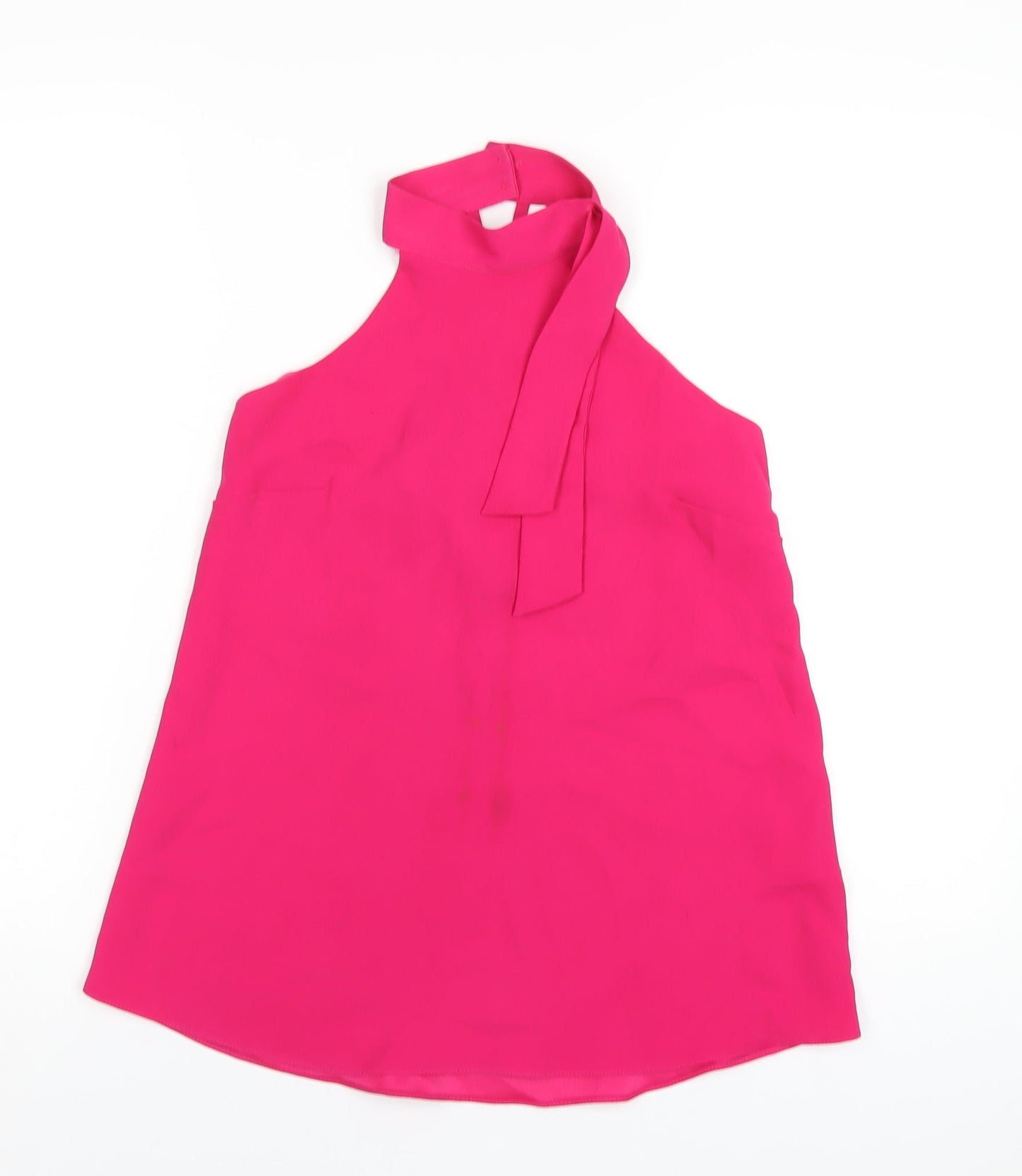 Womens UK Size 6 River Island Pink Basic Blouse
