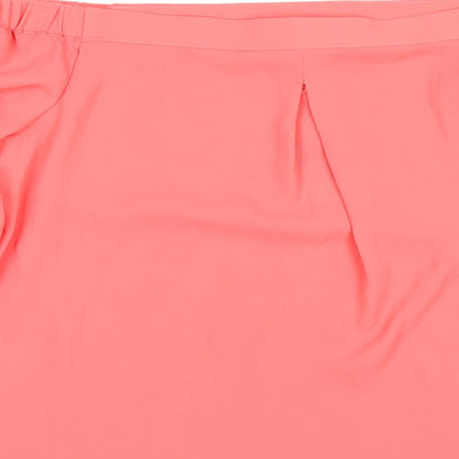 Womens UK Size 8 Dorothy Perkins Pink Basic T-Shirt
