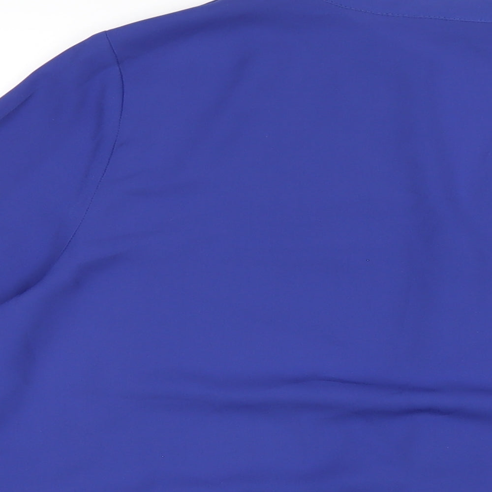 Womens UK Size L Wallis Blue Basic T-Shirt