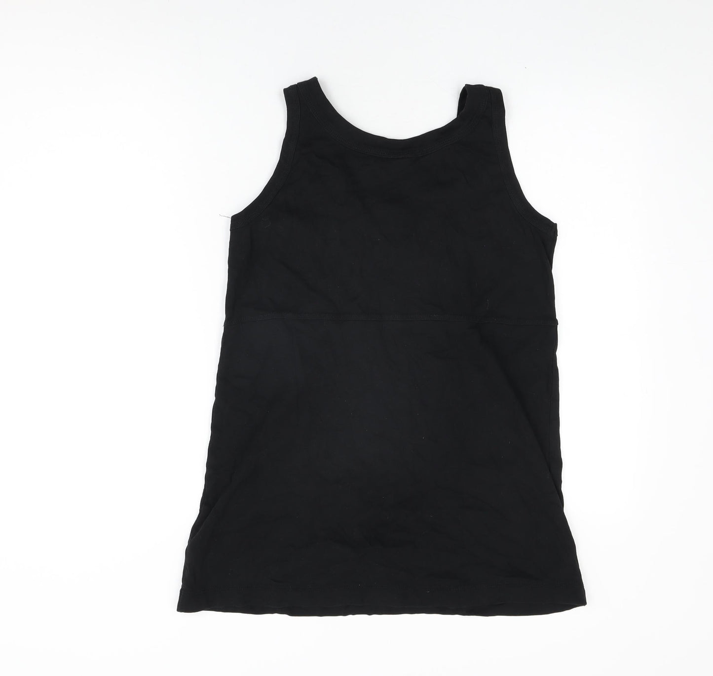 Womens UK Size L Cecil Black Basic Tank
