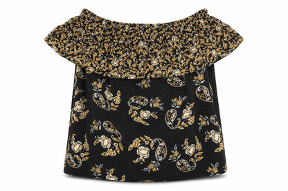 Womens UK Size 10 Dorothy Perkins Black Basic Blouse
