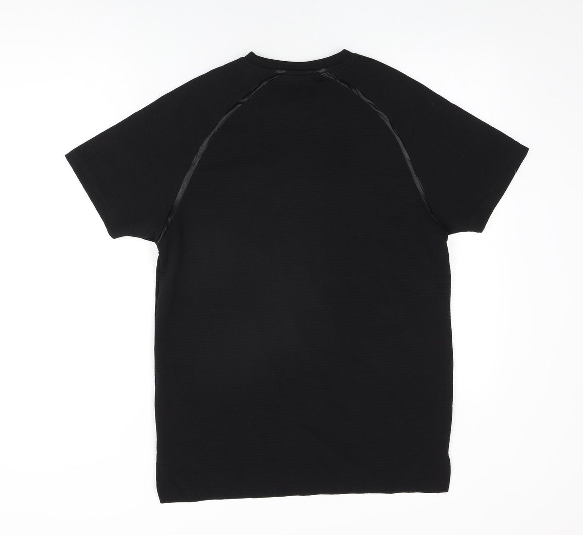 Creative Recreation Mens Black Polyester T-Shirt Size M Round Neck