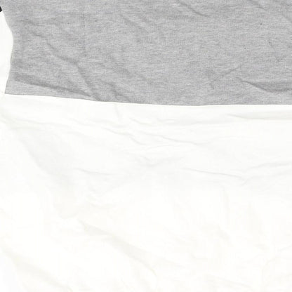 Mondi Womens Grey Cotton Basic T-Shirt Size 10 Round Neck - Mondi Sports