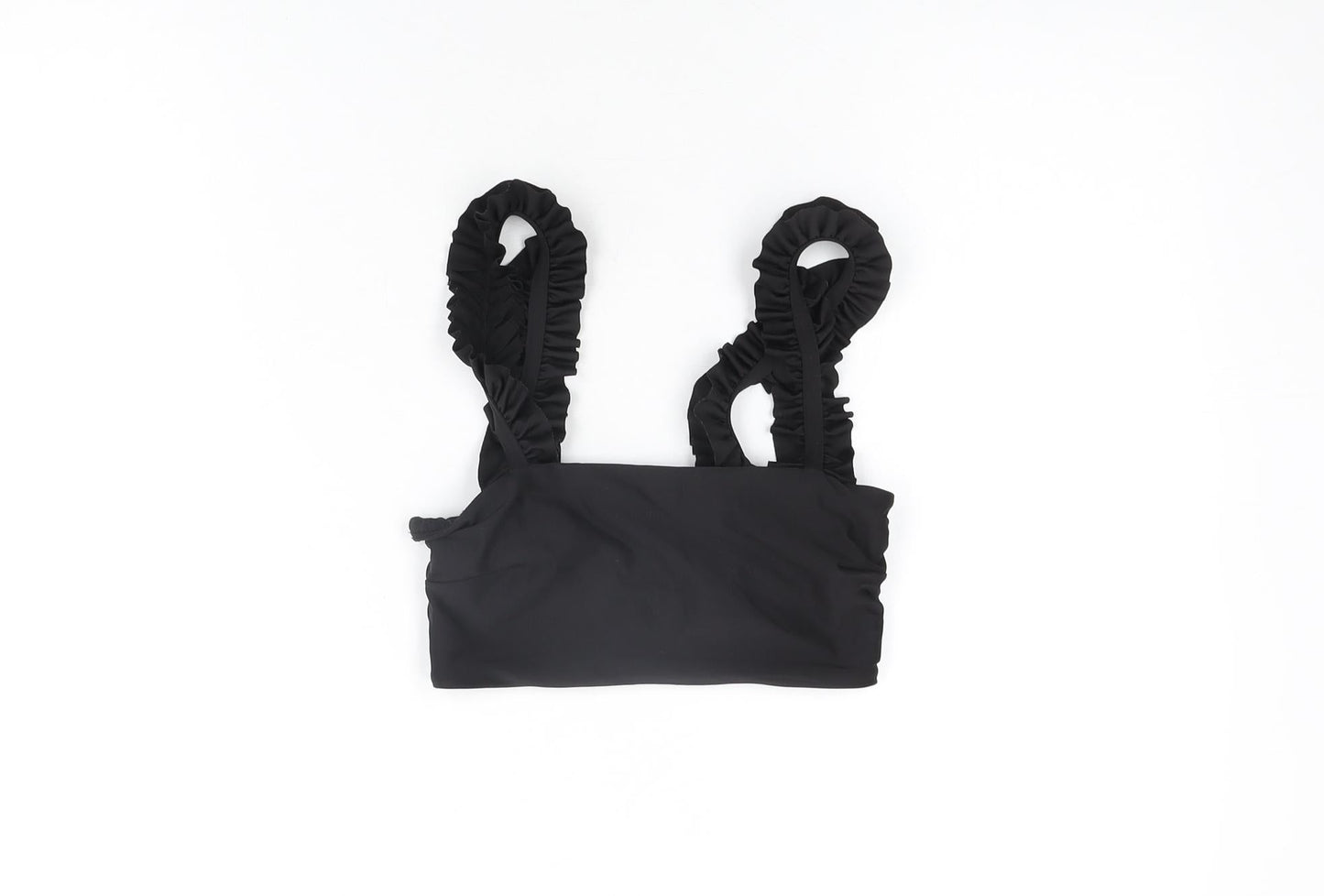 H&M Womens Black Polyester Top Size 8