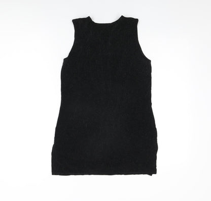 Womens UK Size 12 NEXT Black Basic T-Shirt