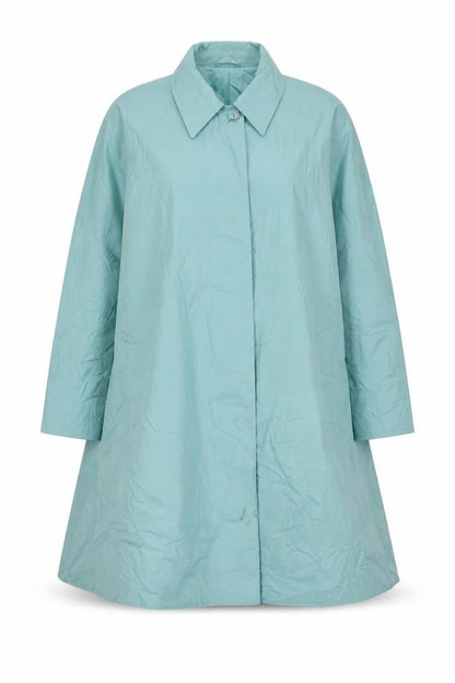 Womens UK Size 12 St Michael Blue Overcoat