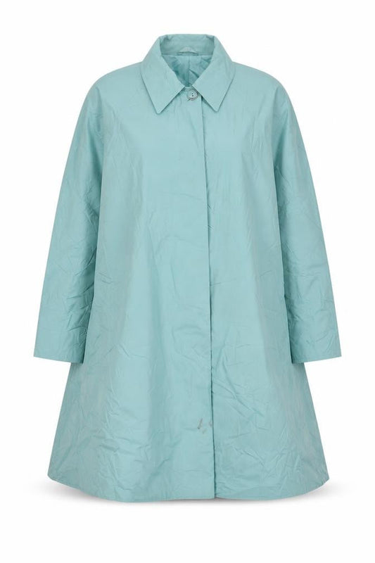Womens UK Size 12 St Michael Blue Overcoat