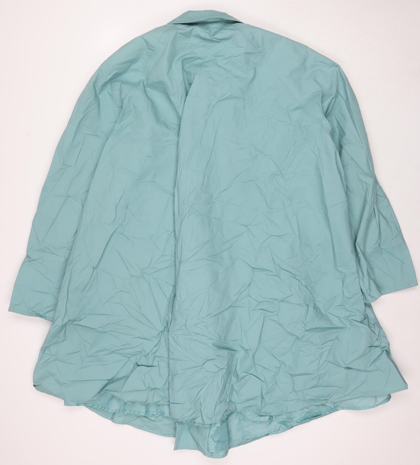Womens UK Size 12 St Michael Blue Overcoat