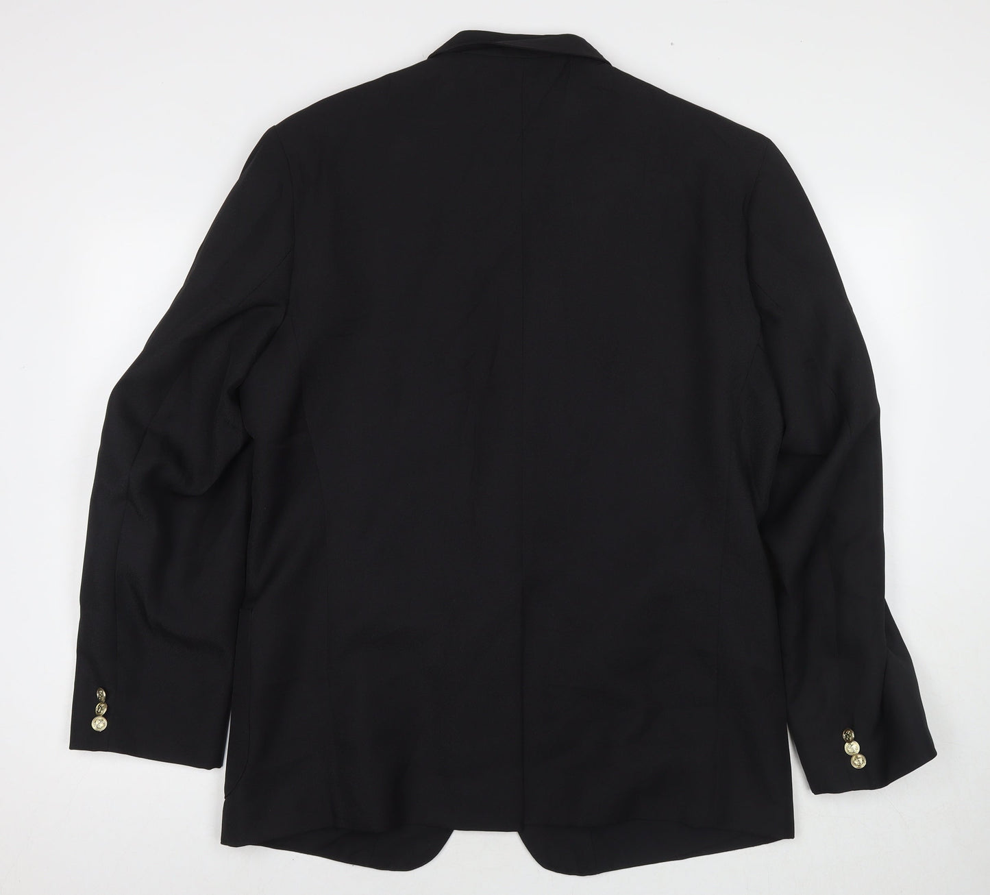 Mens UK Size 42 Classics Regular Black Suit Jacket