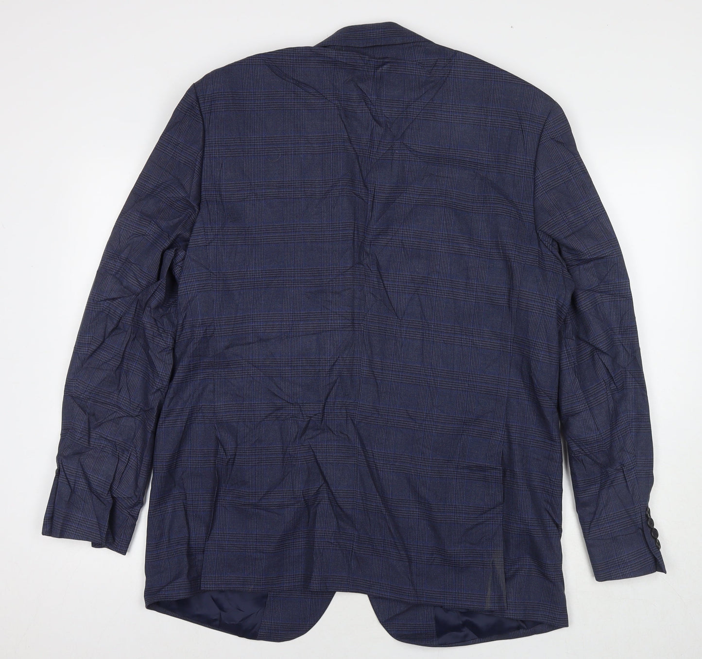 Mens UK Size 44 Marks and Spencer Regular Blue Suit Jacket
