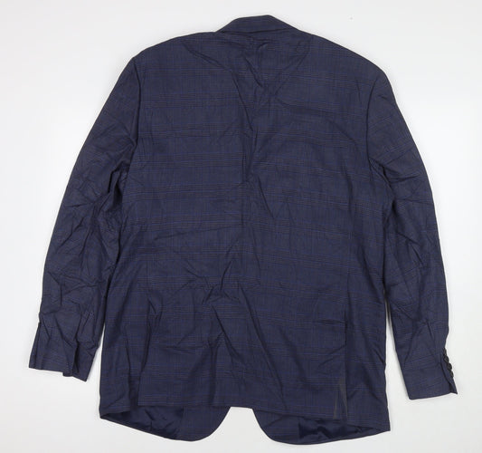 Mens UK Size 44 Marks and Spencer Regular Blue Suit Jacket