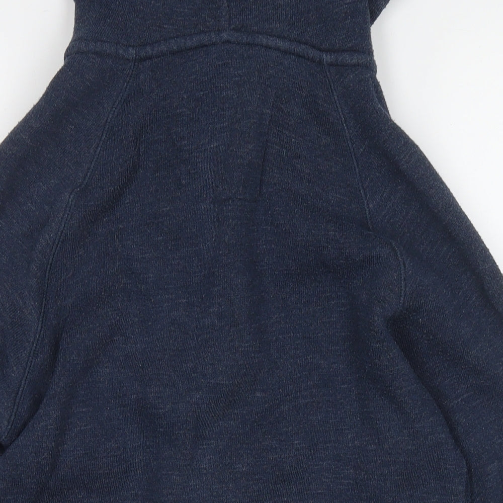 Womens UK Size 8 Jack Wills Blue Full Zip Hoodie