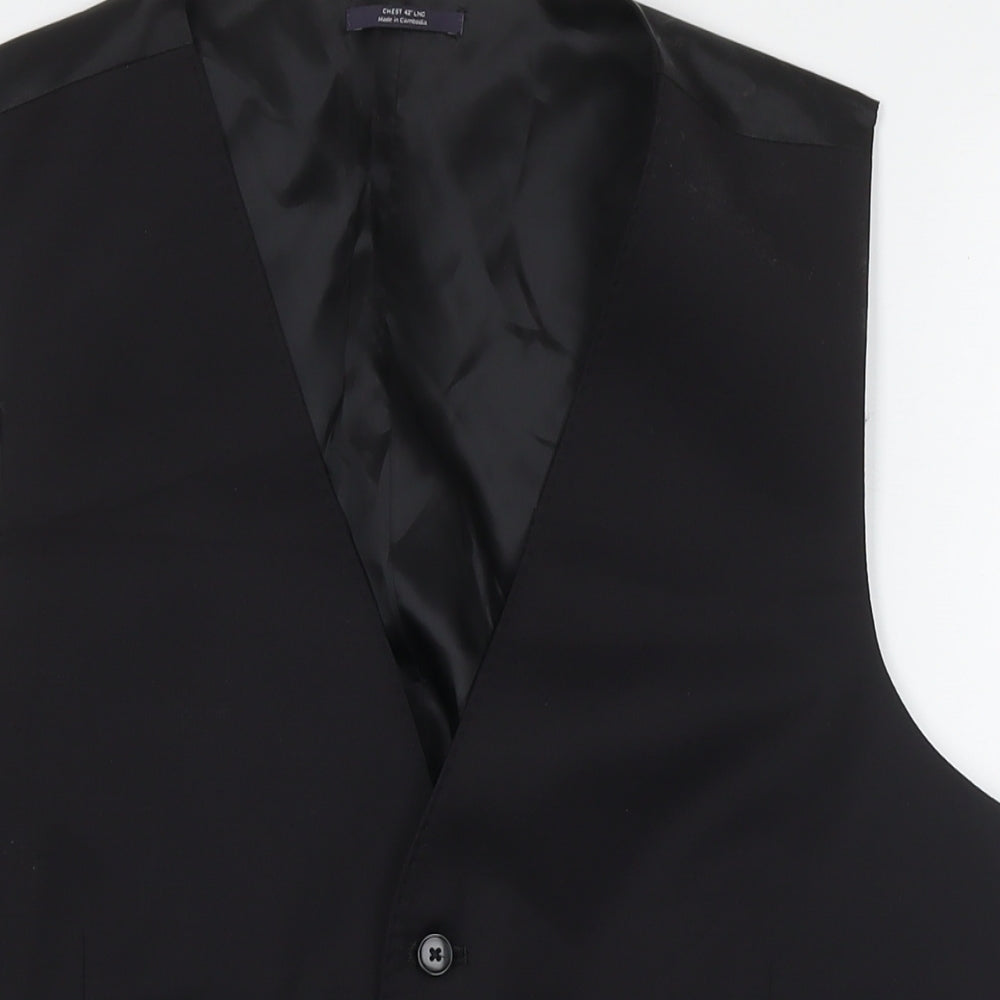 Mens UK Size 42 Marks and Spencer Regular Black Suit Jacket