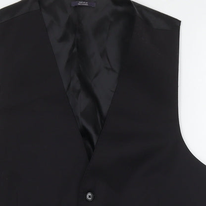 Mens UK Size 42 Marks and Spencer Regular Black Suit Jacket