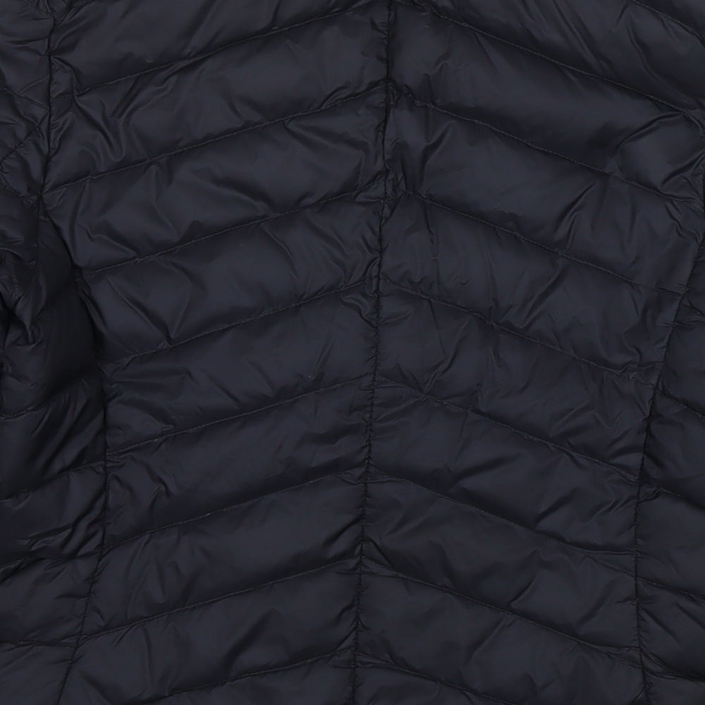 Womens UK Size 6 Marks and Spencer Black Puffer Jacket