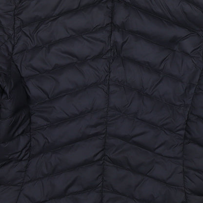Womens UK Size 6 Marks and Spencer Black Puffer Jacket