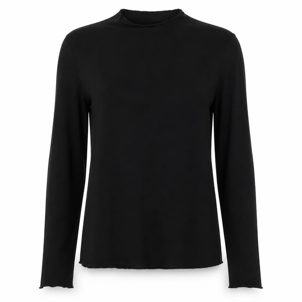 Womens UK Size M Stradivarius Black Pullover Jumper