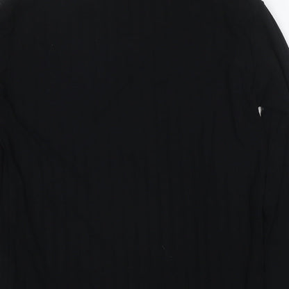 Womens UK Size M Stradivarius Black Pullover Jumper