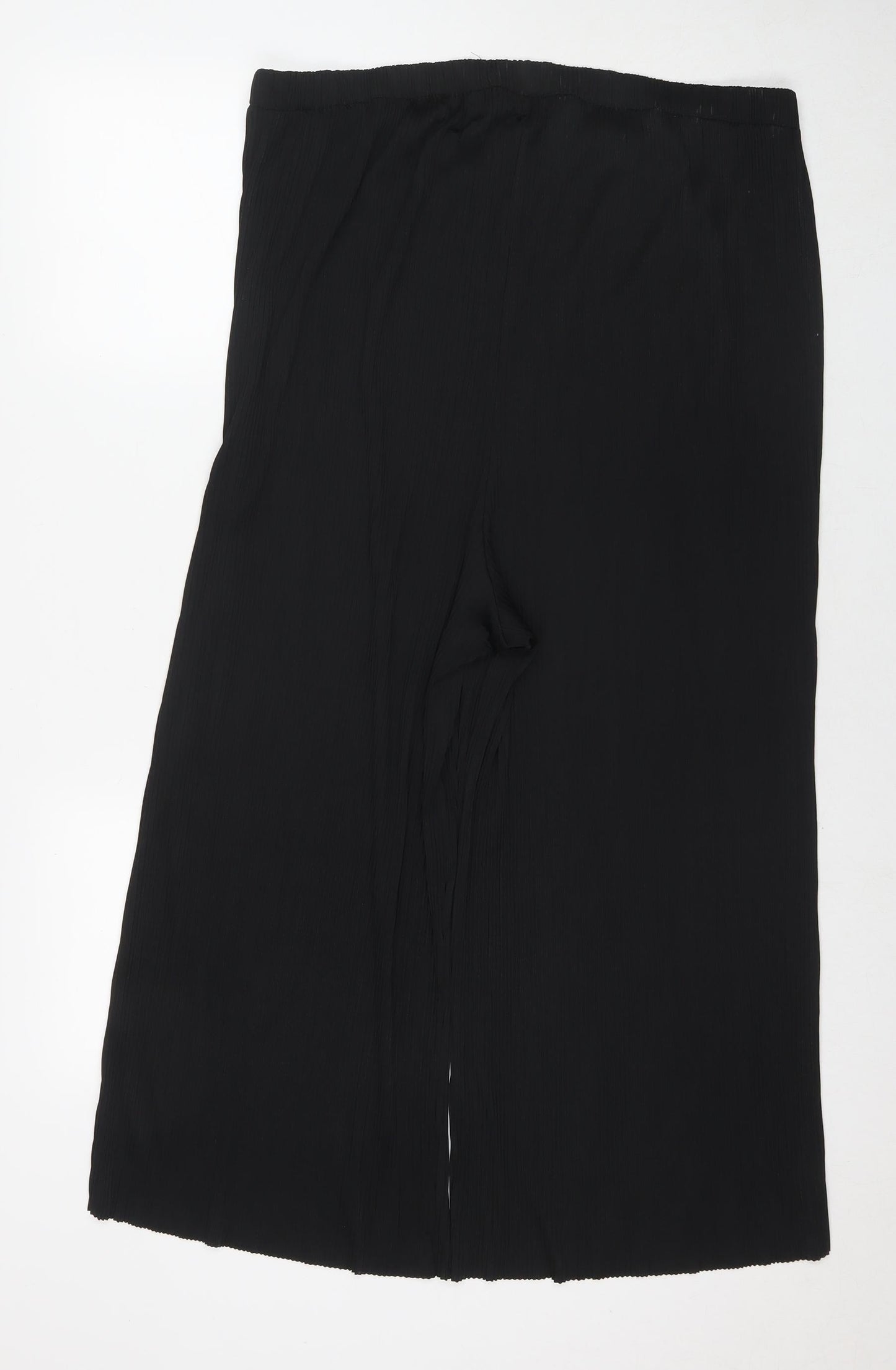 Womens UK Size 16 ASOS Regular Fit  Black Trousers