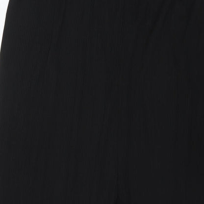 Womens UK Size 16 ASOS Regular Fit  Black Trousers