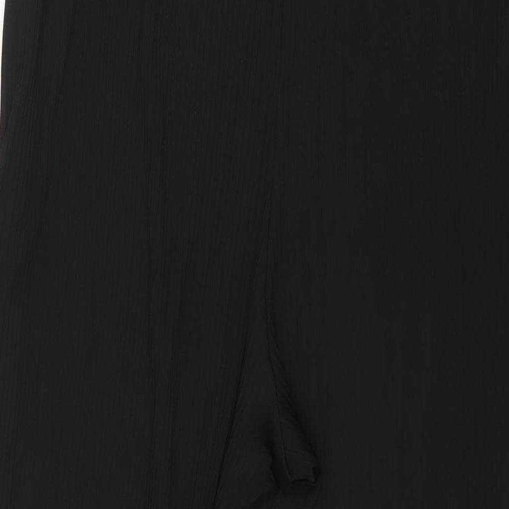 Womens UK Size 16 ASOS Regular Fit  Black Trousers