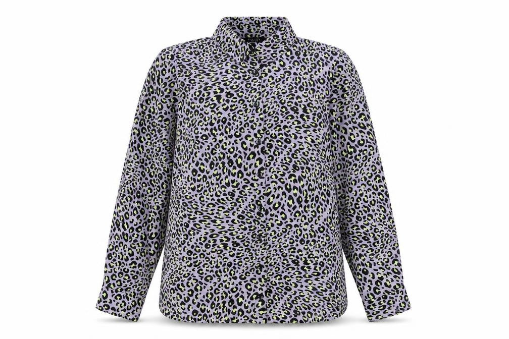 Womens UK Size 12 New Look Purple Basic Button-Up
