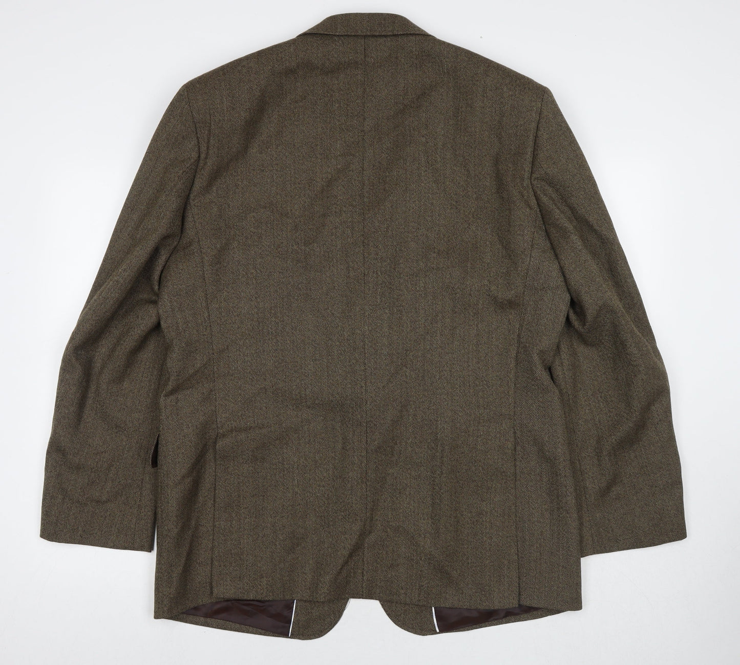 Mens UK Size 42 Marks and Spencer Regular Brown Suit Jacket