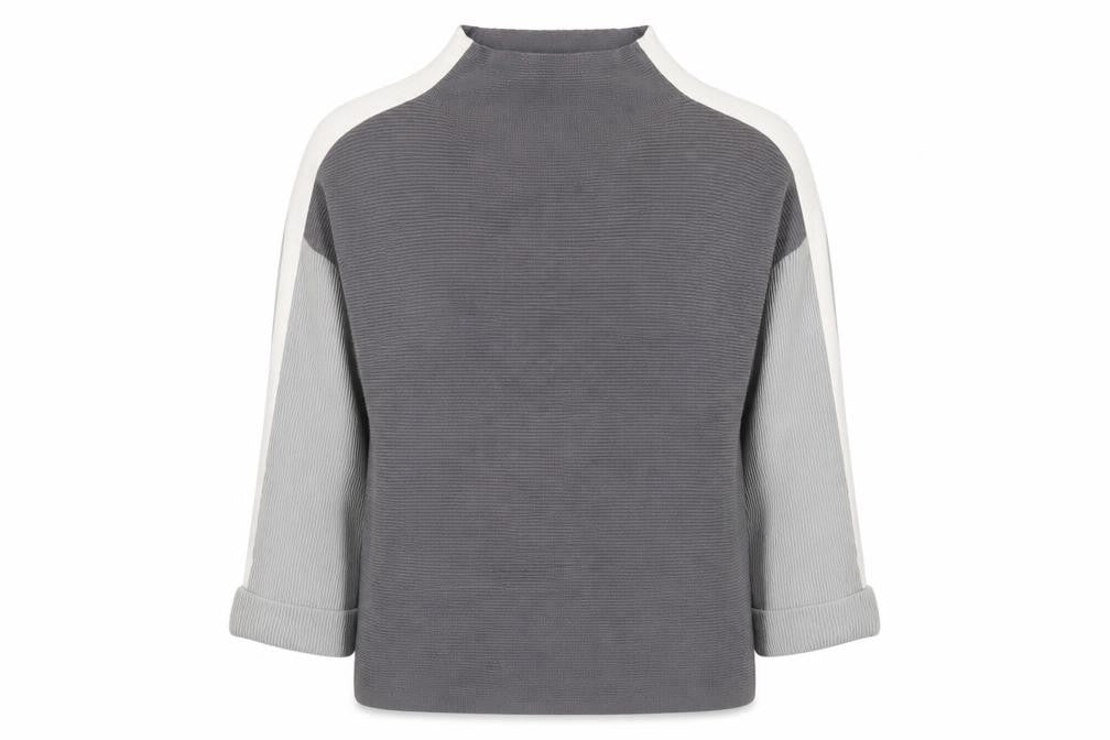 Womens UK Size 14 M&Co Grey Pullover Jumper