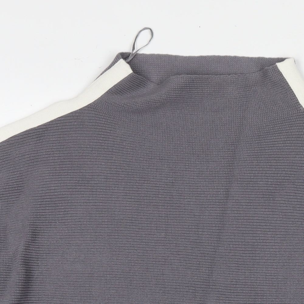 Womens UK Size 14 M&Co Grey Pullover Jumper