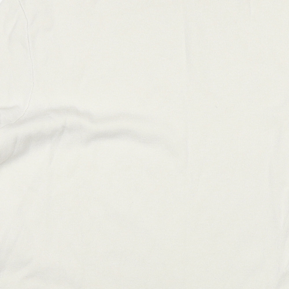 Womens UK Size 14 Dorothy Perkins White Pullover Jumper