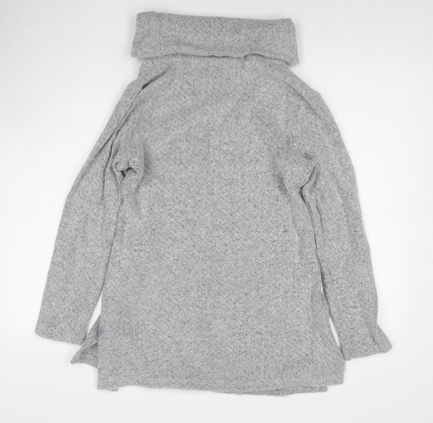 Womens UK Size M Nina Leonard Grey Pullover Jumper