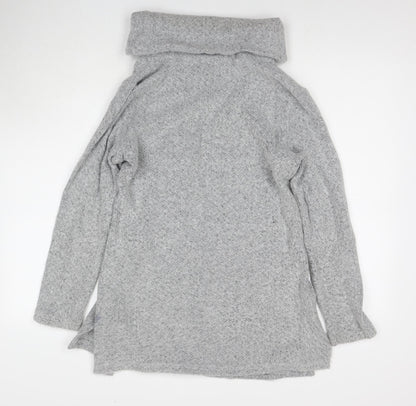 Womens UK Size M Nina Leonard Grey Pullover Jumper