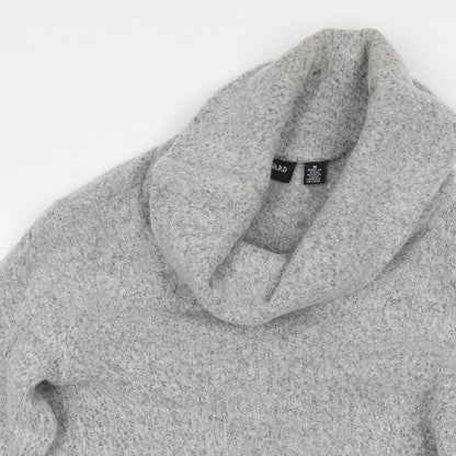 Womens UK Size M Nina Leonard Grey Pullover Jumper
