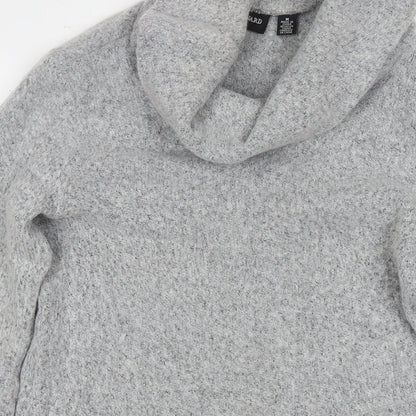 Womens UK Size M Nina Leonard Grey Pullover Jumper