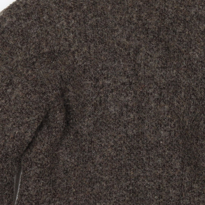 Womens UK Size 10 Monsoon Brown Pea Coat