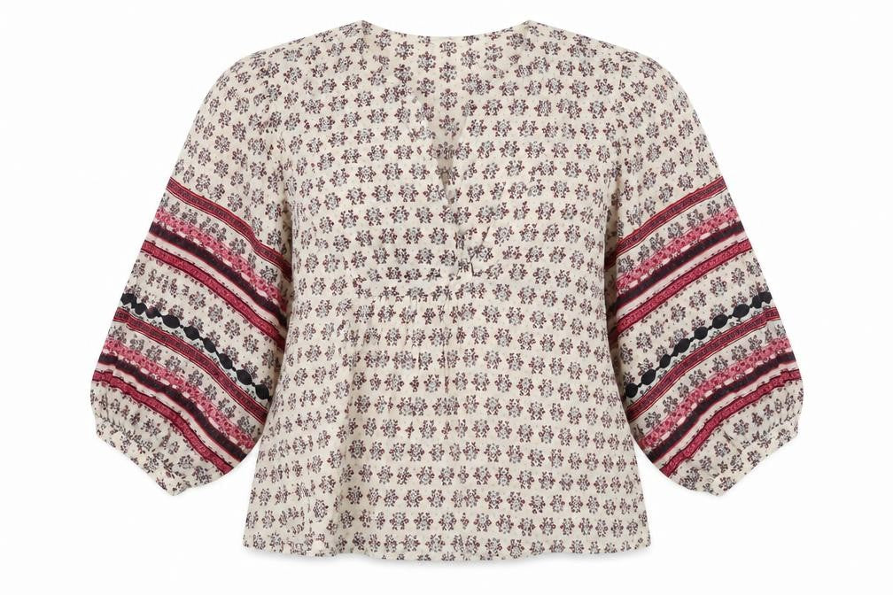 Womens UK Size M Per Una Beige Basic Blouse