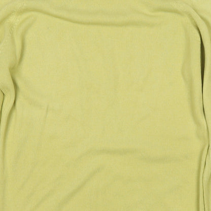 Womens UK Size 12 Marks and Spencer Yellow Pullover Jumper