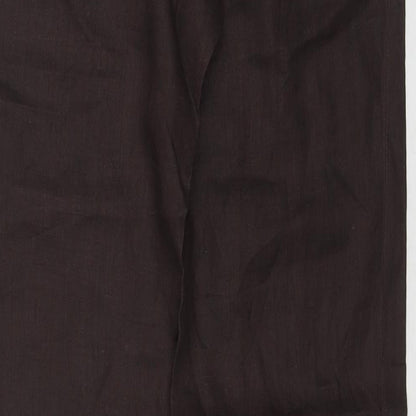 Womens UK Size 30 Promod Regular Fit  Brown Trousers