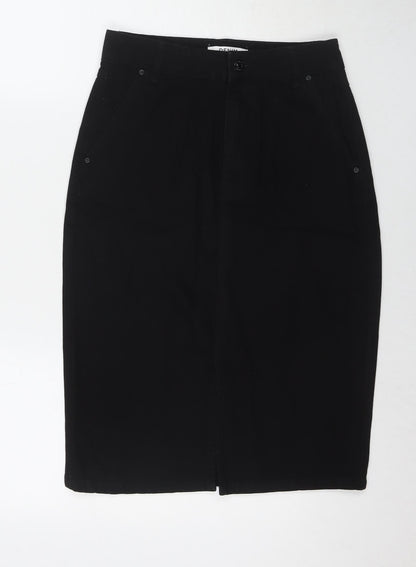 Womens UK Size 8 Dorothy Perkins A-Line Denim Skirt