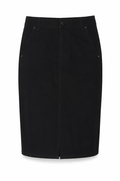 Womens UK Size 8 Dorothy Perkins A-Line Denim Skirt