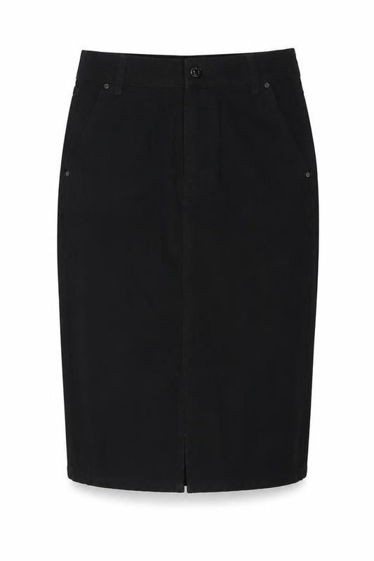 Womens UK Size 8 Dorothy Perkins A-Line Denim Skirt