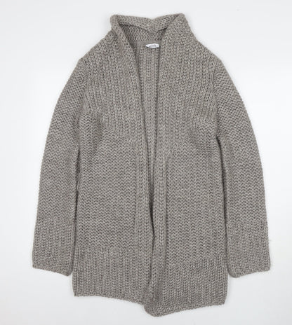 Womens UK Size S Pimkie Grey Cardigan Jumper