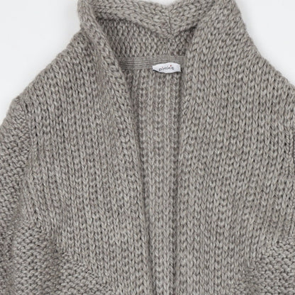 Womens UK Size S Pimkie Grey Cardigan Jumper