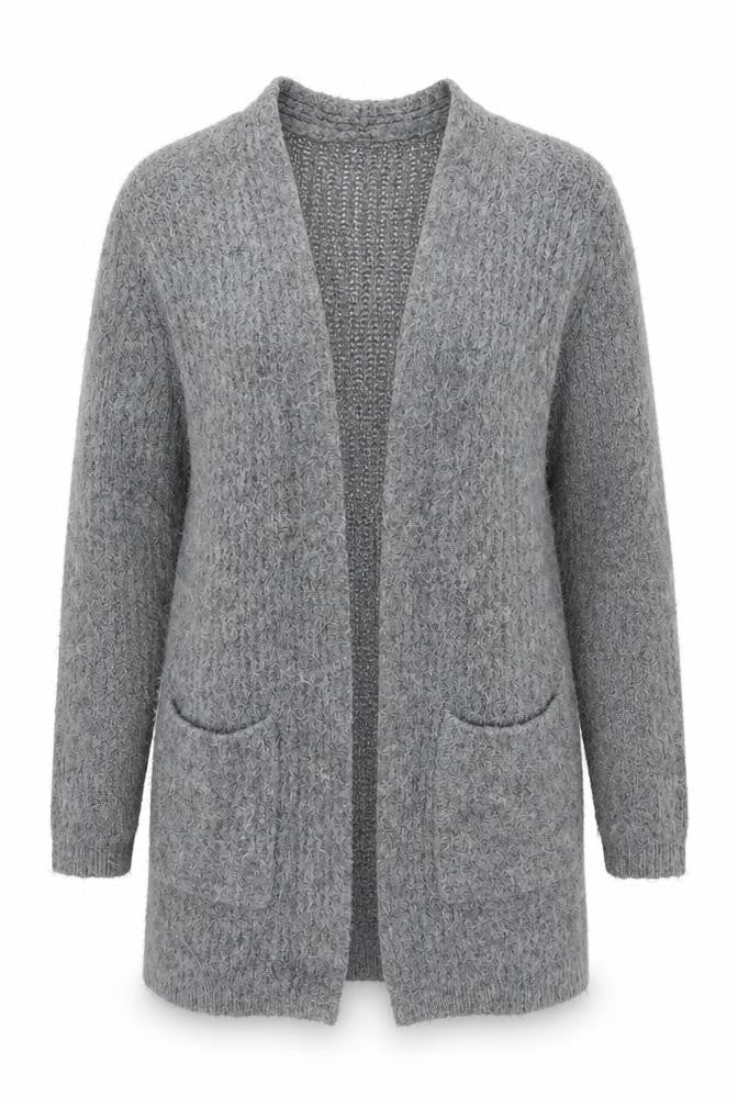 Womens UK Size S Marks and Spencer Grey Cardigan Jumper