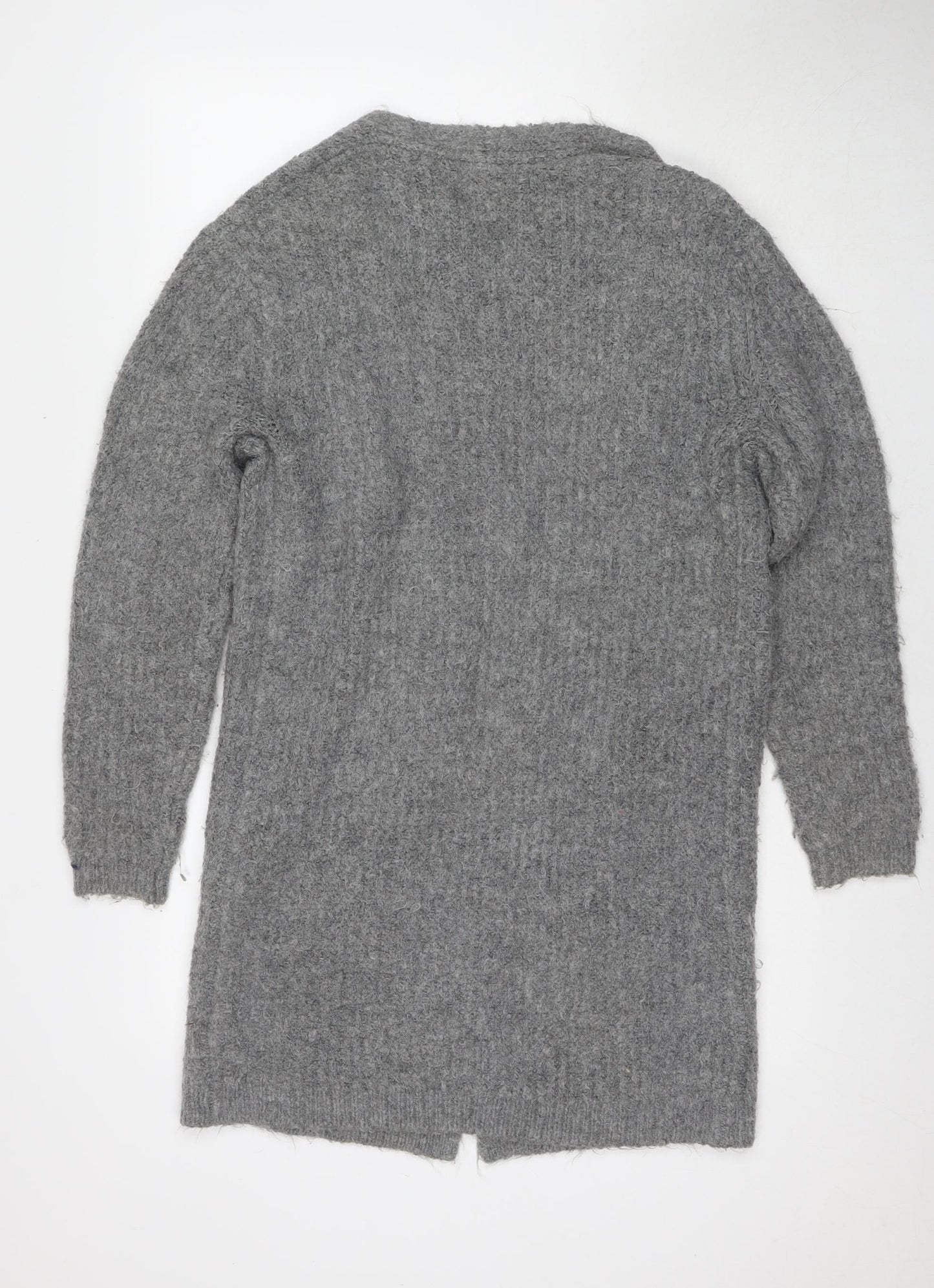 Womens UK Size S Marks and Spencer Grey Cardigan Jumper